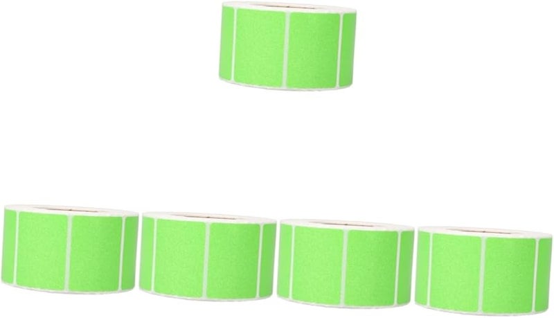 5 Rolls Printable Thermal Sticker Paper Labels Multipurpose Reusable Custom Sticky - Image 1